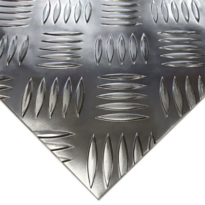 5 bar aluminium tread checker plate sheet